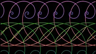 4-Way Fibonacci - 3D Stereogram Animation