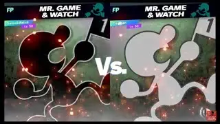 Super Smash Bros Ultimate Amiibo Fights   Request #2366 Mr Game & Watch Mirror Match