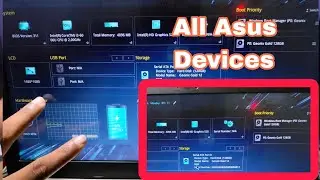 Asus Laptop Stuck in  BIOS Utility EZ Mode | How to Bios Utilities Open Direct  Boot#Macnitesh