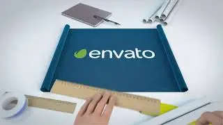 Blueprint Scroll Logo Reveal Bundle | After Effects template