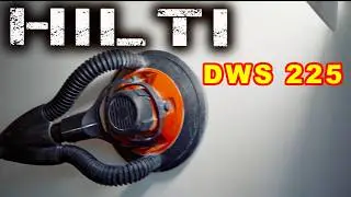 HILTI DWS 225 APŽVALGA! HILTI DWS 225 PATIRTIS! HILTI ILGAKOTIS ŠLIFUOTUVAS DWS 225!