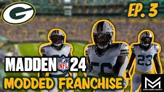 Learning from Defeat: Packers Modded Franchise Mode Ep. 3 | Madden 24