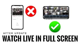 How To Watch The Live In Full Screen With all camera in One Screen gCMoB CpPlus CCtv After Update