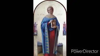 Акафист преподобномученице Анастасии Римляныне 11.11; 12.11