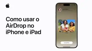 Como usar o AirDrop no iPhone ou iPad | Suporte da Apple