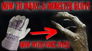 How To Make Monster Gloves - DIY Halloween Costume Hands Tutorial | Dark Nook