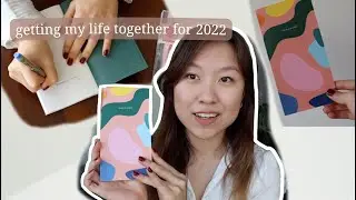 NEW Planner Setup for 2022 | How I'm organizing my life & goals in med school!