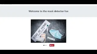 Face Mask Detection web application built with Flask, Keras-TensorFlow, OpenCV