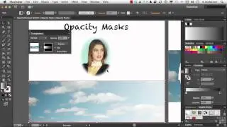 Adobe Illustrator CS6 Tutorial | Opacity Masks | InfiniteSkills