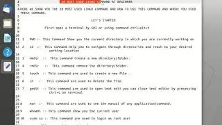 Most used linux commands at beginner
