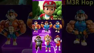 Paw Patrol Scary Chase Vs Ryder X Coffin Dance_Tiles Hop EDM Rush_coffindance_tileshop #shortsfeed