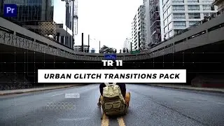 Urban Glitch Transitions Pack Premiere Pro Template