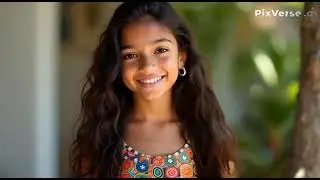 Brazilian teen girl created in Pixverse AI