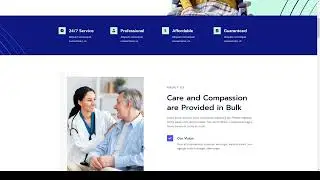 Wellage - Senior and Elderly Care Service Elementor Template Kit retirement nursing