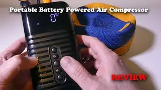 Portable Battery Powered Air Compressor REVIEW