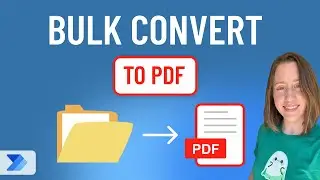 Bulk Print to PDF with Power Automate Desktop (for free)