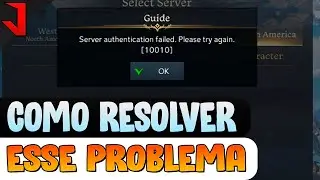 Server Authentication Failed 10010 - COMO RESOLVER O PROBLEMA  - LOST ARK