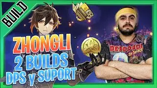 🎯Las 2 MEJORES BUILDS De ZHONGLI GENSHIN IMPACT gameplay español | NEXER