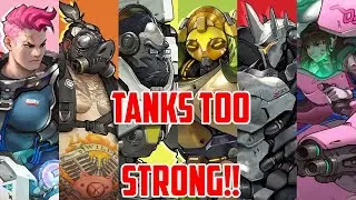 ARE TANKS TOO STRONG IN OVERWATCH 2!??? ITS CRAZY!!!