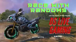 BIKE RACE WITH RANDOMS #bgmi #dslivegaming #pubg