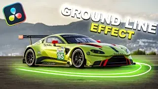 Cool Neon GROUND Line - DaVinci Resolve