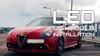 Alfa Romeo Giulietta LED light bulb installation tips