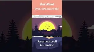 Advanced Parallax scroll Animation in 2022 with full source code by jishaansinghal