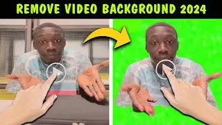 Remove Video Background | How To Convert Normal Video To Green Screen Video on Mobile (2024)