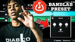 BEST Bandlab Vocal Chain To Sound Like GLOKK40SPAZ ! (FREE Preset)