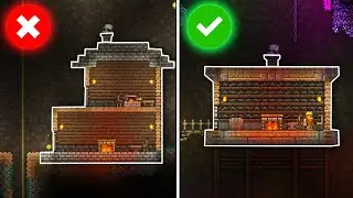 How To Build An UNDERGROUND BASE! - Terraria Building Guide