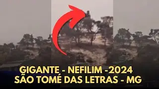 AGORA: GIGANTE/NEFILIM É VISTO POR UMA MULTIDÃO DE PESSOAS EM SÃO TOMÉ DAS LETRAS -MG