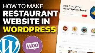 How to make a restaurant website with wordpress | wordpress food ordering | wordpress tutorial |