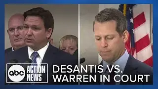 Gov. DeSantis vs State Attorney Warren in court