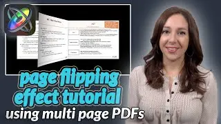 Apple Motion Page Flipping Tutorial