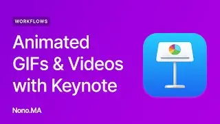 EXPORT KEYNOTE Slides as GIF & Video