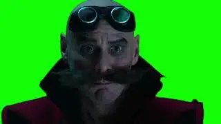 Robotnik and his dad, Sonic 3 trailer green screen