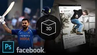 Make Facebook 3D Photos in Photoshop | Photoshop Tutorial