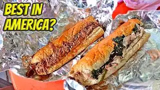 BEST CHEESESTEAK in America Vs. John's Roast Pork Sandwich