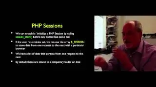 PHP-Intro 12 Sessions, Cookies, and Login (Part 1)