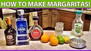 How to Make A Margarita with FRESH Ingredients