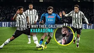 Commentators falling in love with Khvicha Kvaratskhelia 