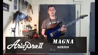 Aria Pro II MAGNA-series, обзор электрогитары