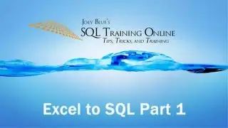 Introduction - Excel to SQL Server - Part #1