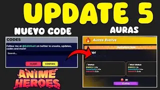 🚨UPDATE 5 ANIME HEROES SIMULATOR CODES ROBLOX