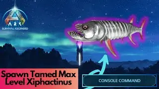 Tamed xiphactinus Spawn Command | Ark Survival Ascended