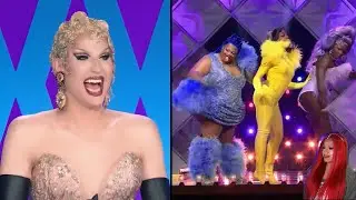 RaJah, Vanity & Silky SLAYING Girl Group Challenge! - Canadas Drag Race vs The World