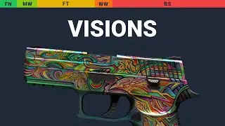 P250 Visions - Skin Float And Wear Preview