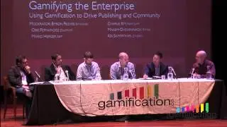 GSummit NYC 2011 Panel: Gamifying the Enterprise - Performance Enhancing Game Mechanics