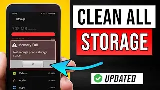 NEW! How to CLEAN YOUR PHONE! Get fast your phone 2024