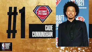 Cade Cunningham Goes #1 In The 2021 #NBADraft!